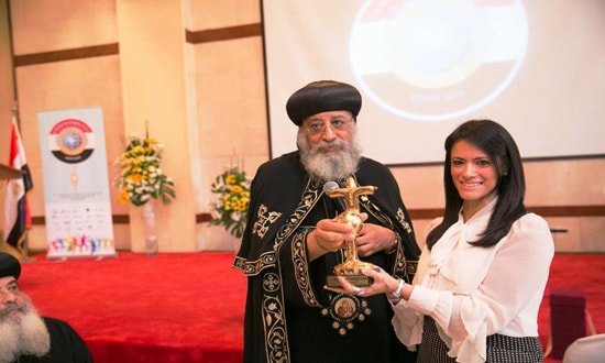 وزيرة سياحة مصر تشارك في فعاليات الأسبوع العالمى الأول لشباب الكنيسة القبطية الأرثوذكسية