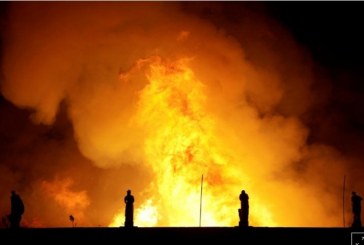 حريق هائل يدمر مبنى المتحف الوطني بريو دي جانيرو