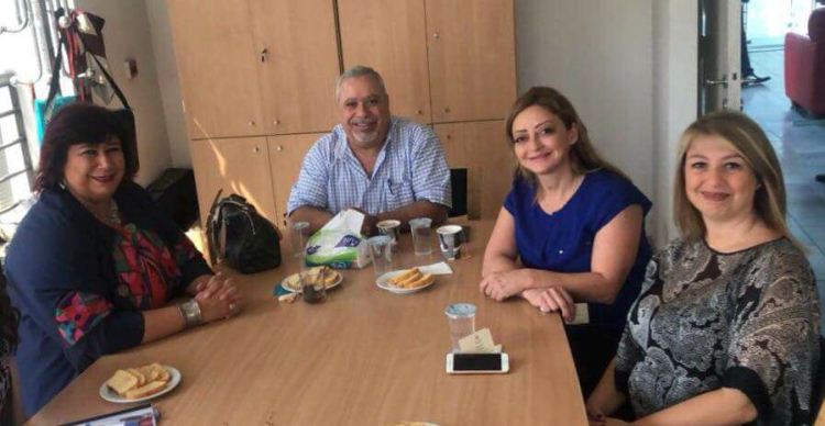 عبد الدايم في زيارة للمعهد الوطني للموسيقي بعمان