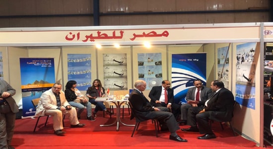 مصرللطيران الناقل الرسمي لمعرض المنتجات المصرية ببغداد