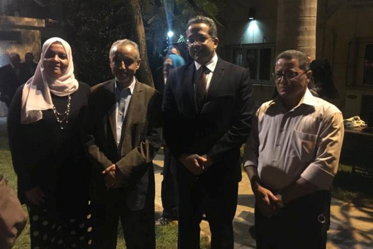 العنانى يشارك احتفالية المعهد الألماني بالقاهرة بمناسبة بدء موسم العمل الأثري في مصر