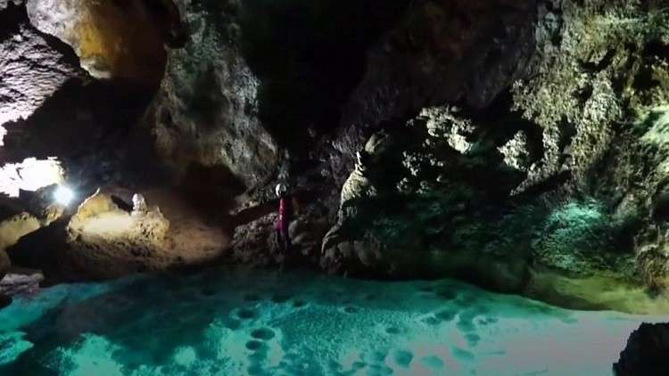 بالفيديو .... العثور على كهف ضخم جنوب الصين لم تعرفه البشرية من قبل