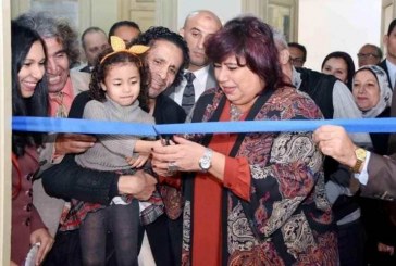 عبد الدايم افتتحت معرض تحت اربعة سنوات واطلقت فعاليات ملتقى شباب اكاديمية الفنون