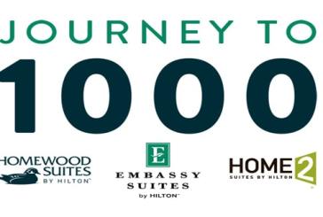 All Suites Brands by Hilton Reach 1,000th Property Milestone with Opening of Homewood Suites by Hilton in Pleasant Hill, California