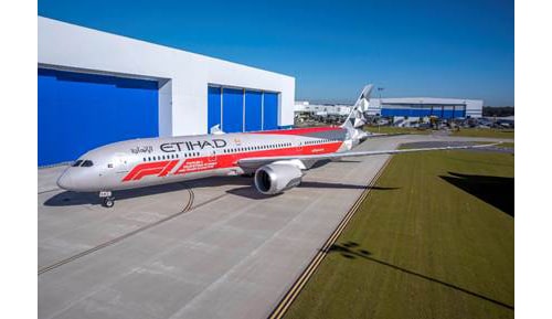 ETIHAD AIRWAYS UNVEILS SPECTACULAR FORMULA 1 LIVERY