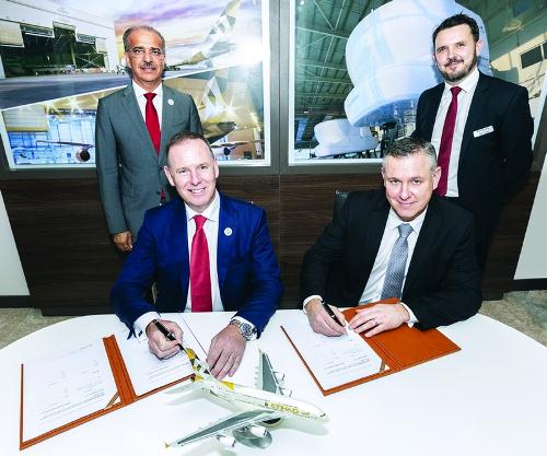 «الاتحاد للطيران» تعقد شراكة مع «موج إنك»