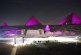 الصوت والضوء تضيء الأهرامات وأبو الهول باللون الإرجوانى  إحتفالاً  اليوم العالمى للطفل المبتسر