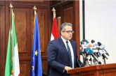 وزير الاثار المصرى يفتتح مؤتمر البعثات الإيطالية الأثرية العاملة في مصر وشمال افريقيا والشرق الأوسط