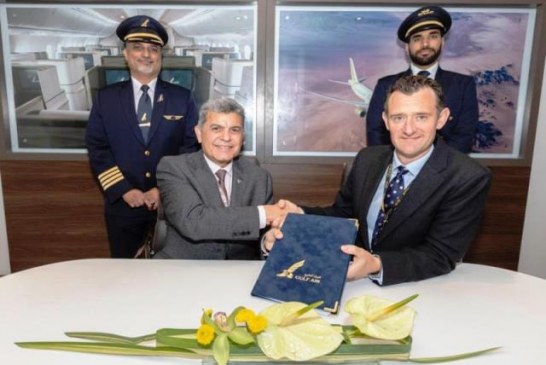 ETIHAD AVIATION TRAINING AND GULF AIR SIGN CONTRACT FOR SIMULATOR TRAINING