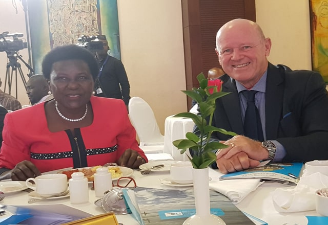 Seychelles' Alain St.Ange captures Uganda Civil Aviation Conference
