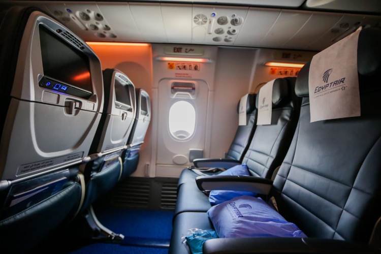 مصرللطيران: اختار مقعدك قبل الرحلة خدمة جديدة تطلقها الشركة