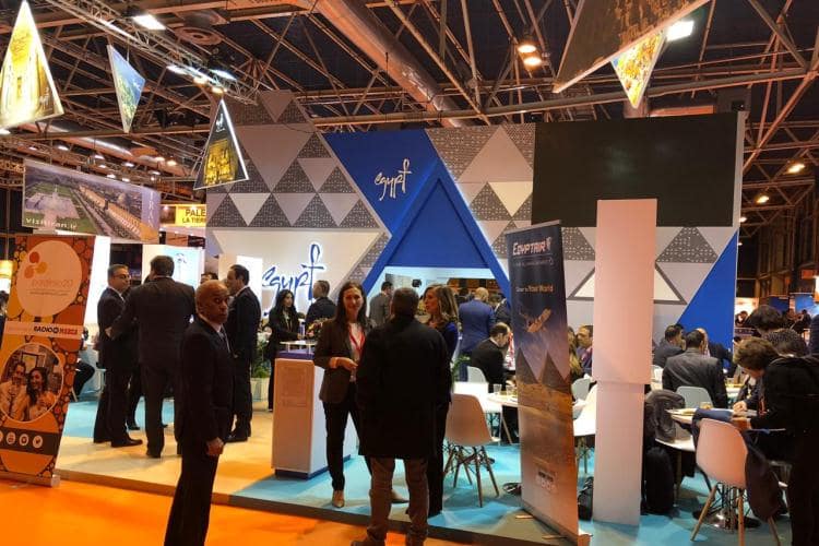 رئيس تنشيط السياحة يفتتح الجناح المصرى فى المعرض الدولى للسياحة والسفر «FITURE» بإسبانيا