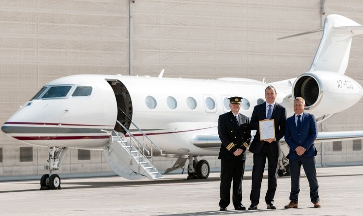 «القطرية لرجال الأعمال» المشغل العالمى الاول لـ«جلفستريم G500»