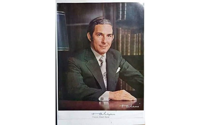 Seychelles former President Albert Rene died early this morning