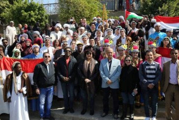 بالصور .. عبد الدايم وابراهيم يطلقان فعاليات الدورة السابعة لمهرجان اسوان الدولي للثقافة والفنون