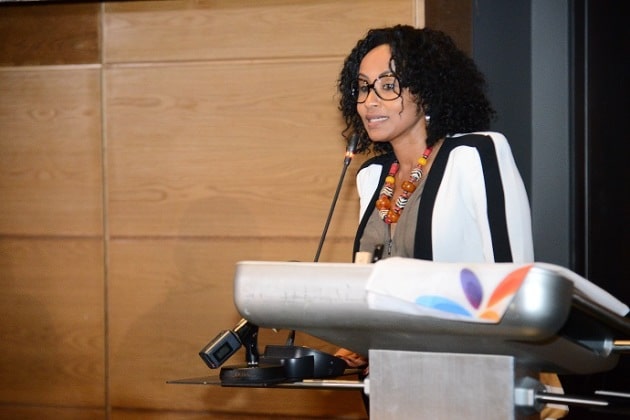 Seychelles congratulated by Reunion VP Faouzia Vitry at Ministerial Meeting