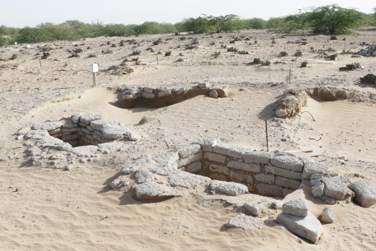 اكتشاف 15 مدفن وعملات اسكندر المقدونى بموقع