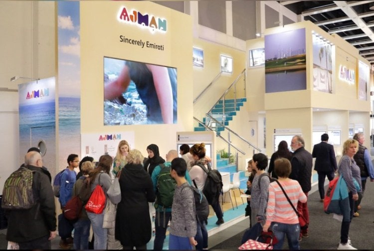 سياحة عجمان تشارك فى معرض سوق السفر العربي بدبي بعد نجاح مشاركتها فى بورصة برلين