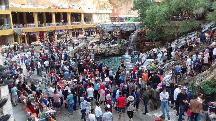 كوردستان تشهد تدفق واسع من السياح الايرانيين