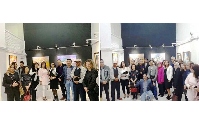 نجوم التشكيليين المغاربة يلتقون في معرض فني برواق لوشوفالي بالدارالبيضاء