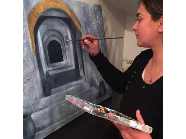 الفنانة التشكيلية ندى أمزيان : موهبتي الفطرية حفزتني لخوض تجربة الرسم .. حاورها عبد المجيد رشيدي