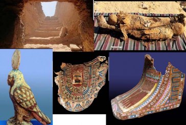 الكشف عن مقبرة صخرية تعود للعصر اليوناني الروماني بغرب اسوان