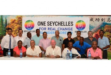 Seychelles new political party “One Seychelles” being led by former Tourism Minister Alain St.Ange