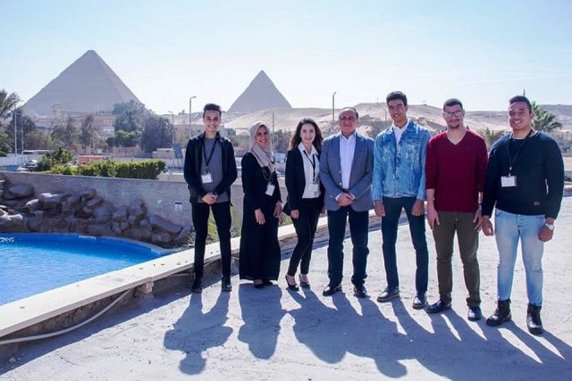 مريديان الهرم يستقبل طلاب برنامج