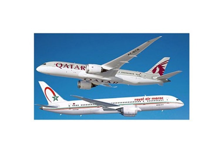 الخطوط الجوية القطرية تسير 3 رحلات أسبوعياً الى الرباط على متن بوينج 787 دريملاينر