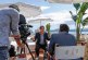 JAVIER BARDEM STOPS BY THE HFPA LOUNGE AT NIKKI BEACH CANNES