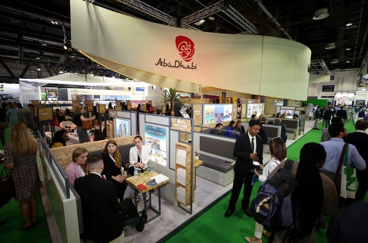 سياحة أبوظبى تختتم مشاركتها بنجاح في سوق السفر العربي 2019