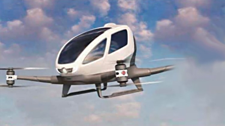 باريس تستعد لإطلاق التاكسي الطائر بحلول 2024