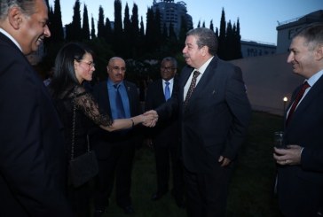 السفارة المصرية تنظم حفل استقبال على شرف زيارة وزيرة السياحة الى اذربيچان