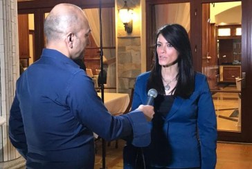 وزيرة سياحة مصر تعقد لقاءين تليفزيونيين مع شبكة BBC على هامش زيارتها لدولة بلغاريا