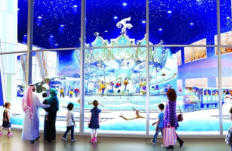 أبوظبي تحتضن أكبر حديقة ألعاب ثلجية مغطاة في العالم