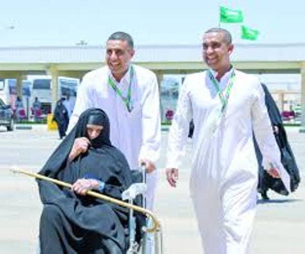 10 الاف حاج عراقي عبر مدينة الحجاج بمنفذ جديدة عرعر