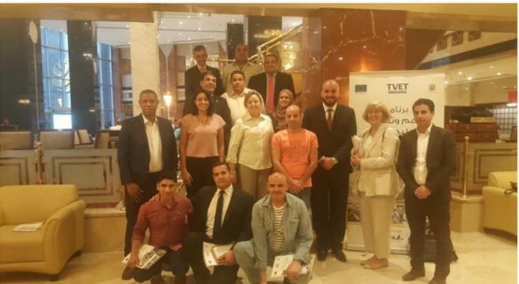 هبة بكرى تشارك بورشتى عمل حول تطوير المناهج الدراسية للتعليم الفنى الفندقى