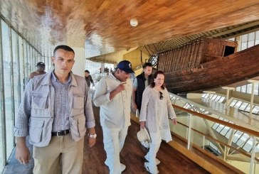 رئيسة الجمعية العامة للأمم المتحدة تزور منطقة آثار الهرم