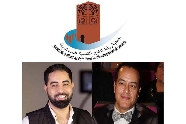 البشير عبدو ومحسن صلاح الدين في حفل ختام النسخة الثالثة من الإكليل الثقافي بالرباط