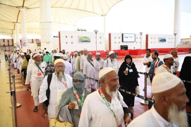 وصول 614.918 حاجًا إلى المملكة عبر جميع المنافذ