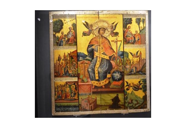 تعرف على تابوت القديسة كاترين المستخدم ستة قرون لحفظ الرفات المقدسة بكنيسة التجلي