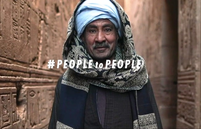 سياحة مصر تدشن باكورة انتاجها الترويجي لحملة People to People بفيلم دعائي عبر وسائل التواصل الاجتماعى