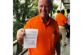 Alain Sant Anga:Former Tourism Minister receives official certificate of registration from Electoral Commission for “One Seychelles” political party