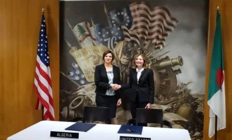 وزيرة ثقافة الجزائر توقع بواشنطن على مذكرة تفاهم بين بلادها والولايات المتحدة