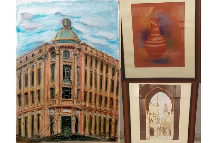 الأوبرا تستضيف معرض فنى لأعمال شباب مركز تنمية المواهب