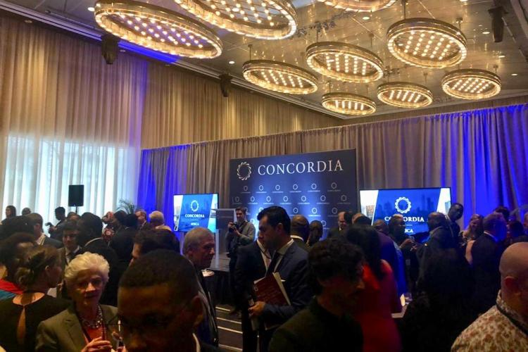 وزيرة السياحة المصرية تشارك في افتتاح قمة كونكورديا بالولايات المتحدة الامريكية