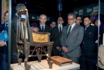 وزير الآثار المصرى يشهد اختتام فعاليات معرض “توت عنخ آمون: كنوز الفرعون الذهبي” فى باريس