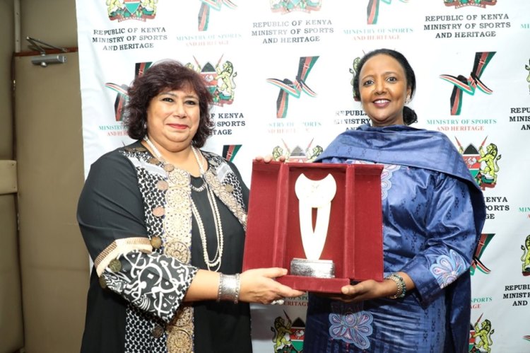 وزيرتا ثقافة مصر وكينيا تبحثان تكثيف الانشطة الثقافية والابداعية بين البلدين