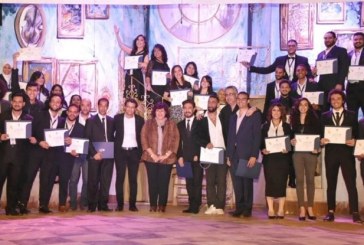 وزيرة الثقافة تحتفى بشباب ٣ دفعات من ابدا حلمك