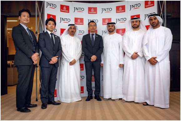 Japan (JNTO) Signs Memorandum of Cooperation with Emirates to Increase Visitors from the Middle East